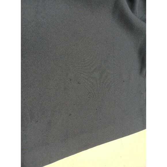 Plaza South Maxi Dress Navyblue Pleated Skirt Velour Top Short Sleeve Sz 8 - Picture 8 of 10